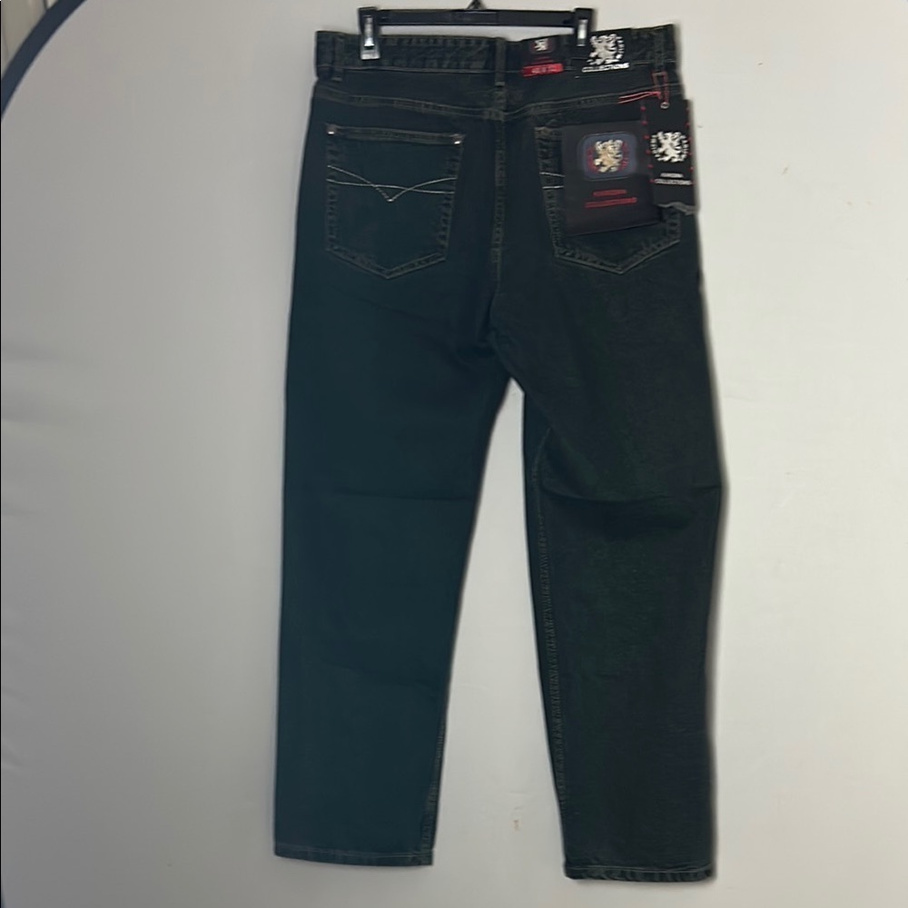 Karizma Collections Men's Jeans Size 40/32 Vintage Blue Wash - Picture 5 of 9